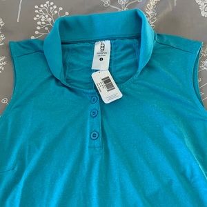 NWT sleeveless Bargray golf shirt